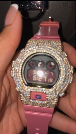 Iced out G-shock