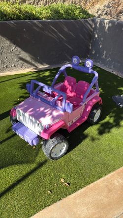 Disney Princess Jeep Wrangler Power Wheels – 12V 2-Seater Ride-On