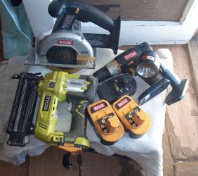 8pc. RYOBI AIR & TOOLS