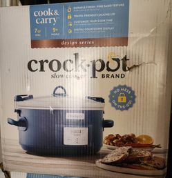 New Crock-Pot Cook & Carry 7 QT Slow Cooker