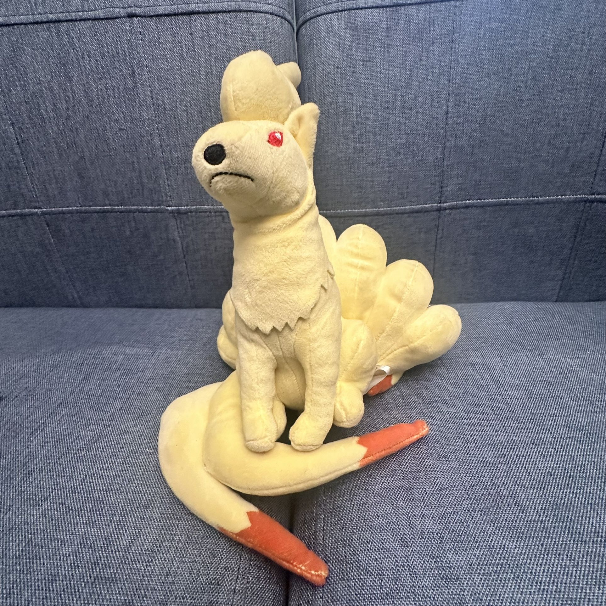 Pokemon Ninetales Plush 10"Inches 2009