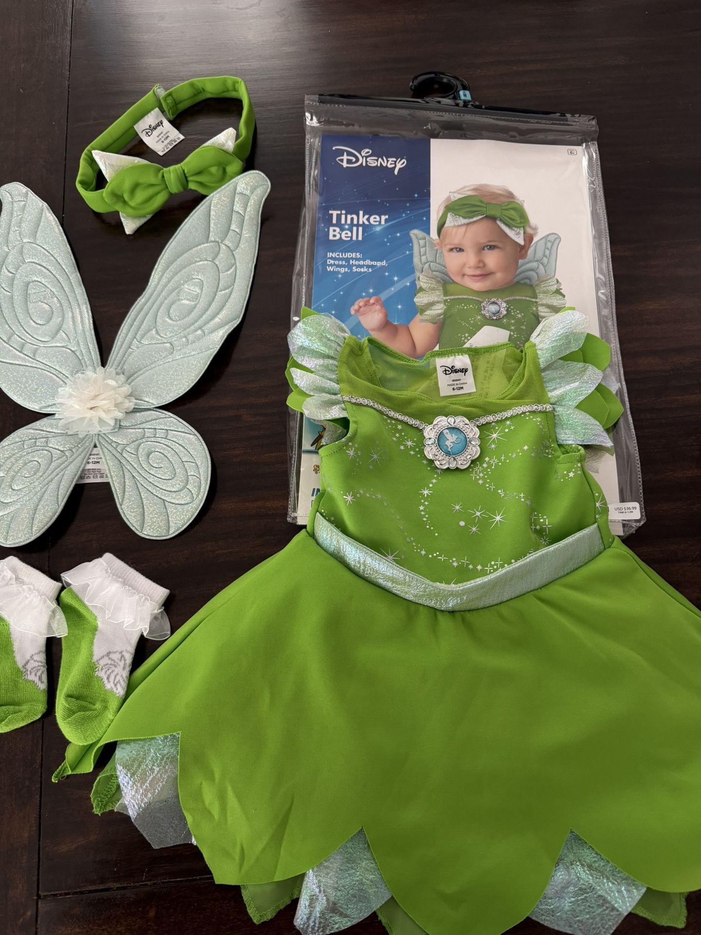 Disney Tinkerbell Baby 6-12M