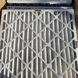 GRAINGER PLEATED AIR FILTER 24 x 24 x 2