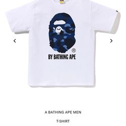 Blue big head Bape tee