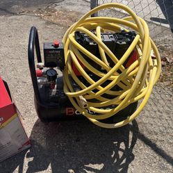 Texture Hopper/Air Compressor