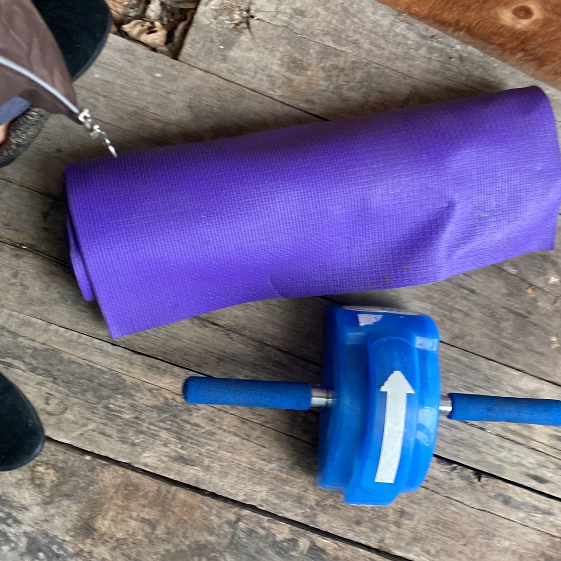 Exercise Mat And AB Slide