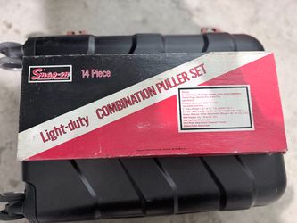 Snap on light duty combination puller set