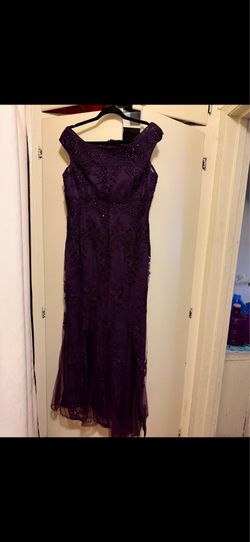 Burgundy dress size 10