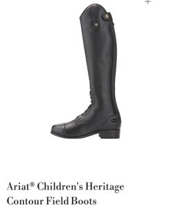Ariat® Children's Heritage Contour Field Boots