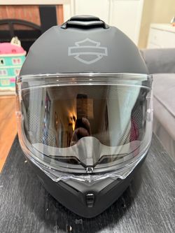Harley-Davidson Outrush-R Modular Motorcycle Helmet with Bluetooth Headset. Size L.