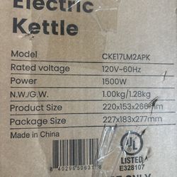 Electric Kettle 