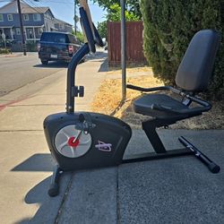 Body Flex Sports Body Champ Friction Recumbent Cycle Exercise Bike. 