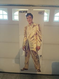 Elvis Presley - Gold Lamé Suit Cardboard Stand-Up