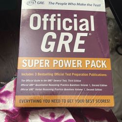 Official GRE Super Power Pack  Study Guides