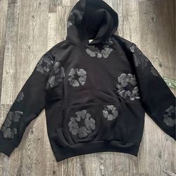 Monochrome Denim Tears Hoode