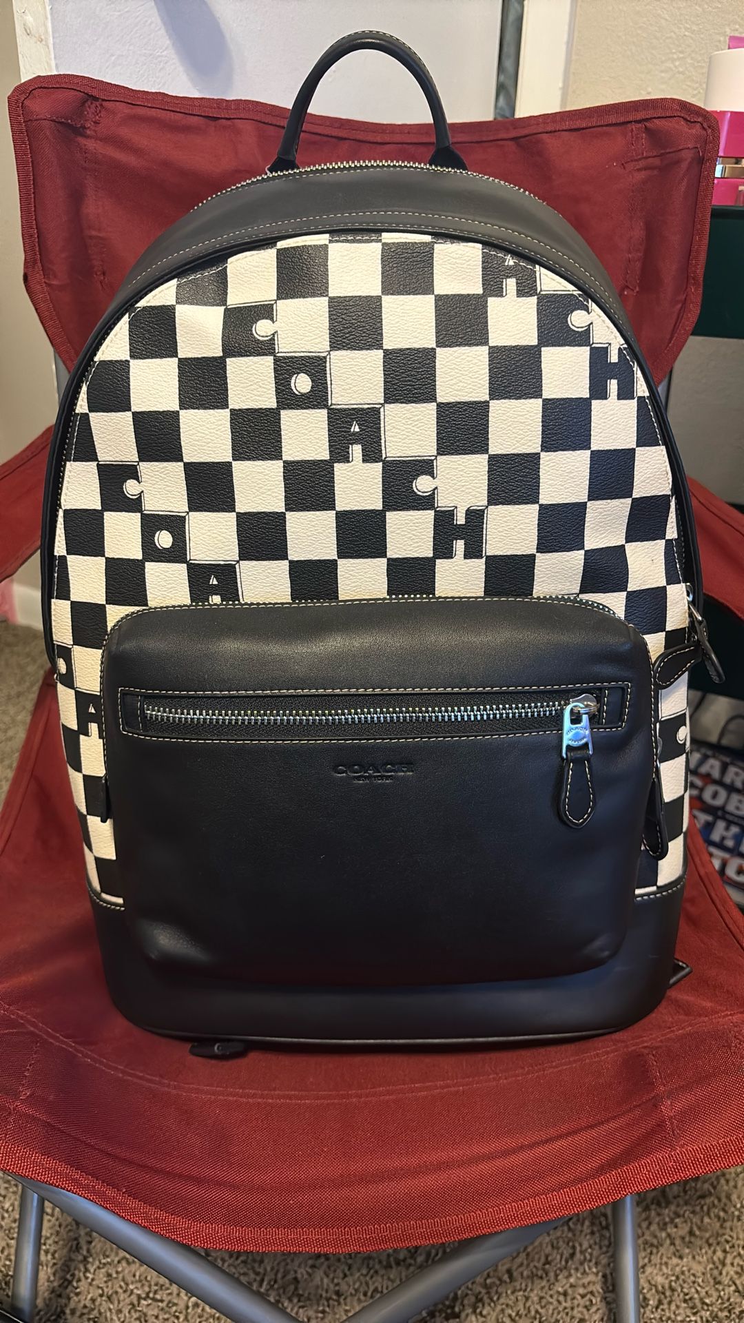 Coach Back Pack And Yeezy Boost700