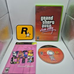 Grand Theft Auto Vice City GTA The Xbox Collection Edition w/ Sticker - No Map