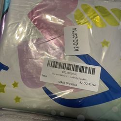 Unicorn 5th Birthday Foil Balloons