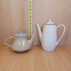 Vintage Stoneware & Porcelain Tea Pots