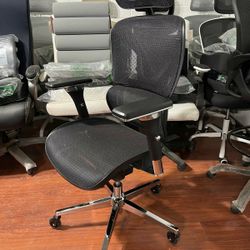 Oline ErgoPro Ergonomic Office Chair, Rolling Desk Chair W/ 4D Adjustable Armrest, 3D Lumbar Support, Blade Wheels, Mesh Computer Gaming Executive Swi