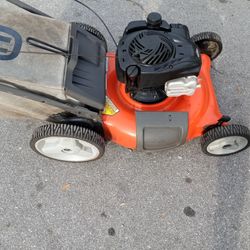 Husqvarna 21 Inch Cut Push Mower With High Back Wheels And
