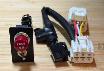 JDM oem style push to start switch button MR2 Mr-2 is300 Supra