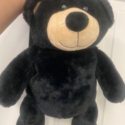 15 inch black bear purse backpack visitor boutique in Clovis California