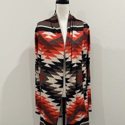 Southwestern Print Cardigan