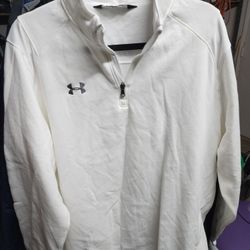 Under Armour White Pullover