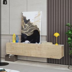 Floating TV Stand,elegant look to your space. $100  Warehouse Address: 2745 Boone st  Columbia sc 29204 Behind DOLLAR TREE 【First Gate entrance with M