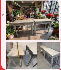 Antique French Style Console Tables