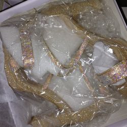 Women's Rhinestone Heels