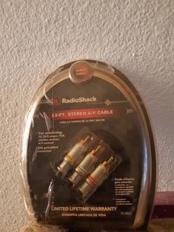 12 ft. Stereo A/V Cable
