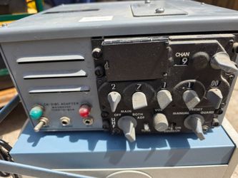 Vintage Military RT-1168 Receiver Magnavox CA-218C Adapter 5821-01-137-6300