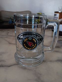 Arizona Cardinals 2008 NFC Champions Glass Beer Stein