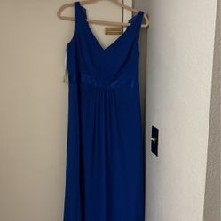 Royal Blue Dress