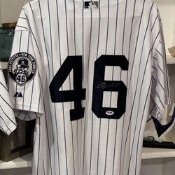 Andy Pettitte Signed Jersey With Psa
