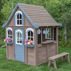NEW IN SEALED BOX KidKraft Forestview II Wooden Playhouse for