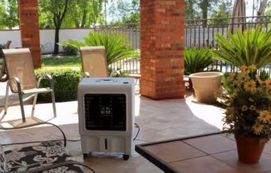 DIAL 1300 CFM 3-Speed Portable Evaporative Cooler for 500 sq.ft.