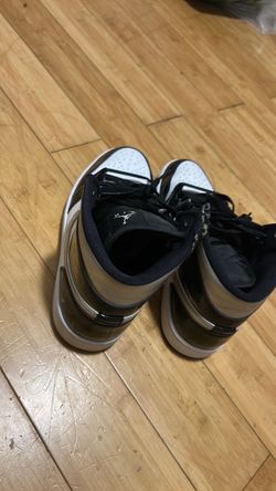 Air Jordan High-Top Sneakers Black White