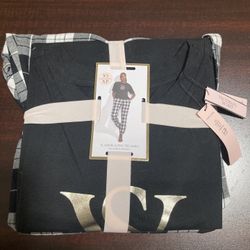 Victoria's Secret Flannel Long Tee-Jama