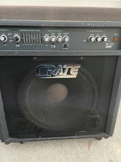 Crate BX-2115 BX 220w Solid State Bass Combo Amplifier