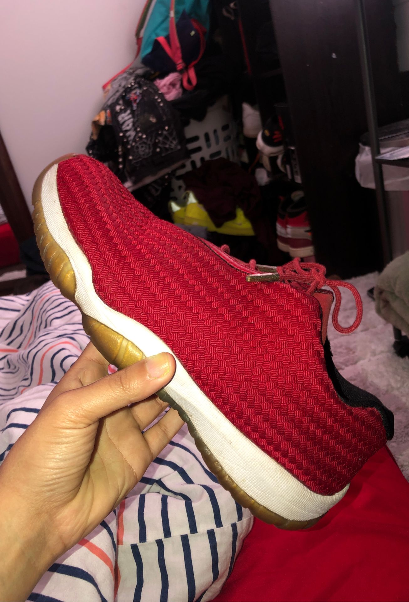 Jordan Futures Red