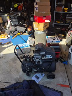 Portable Air Compressor with Wheels