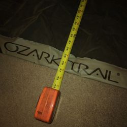 Blow Up Single Twin Camping Air Mattress - Ozark Trail 6'x3', Battery Air Pump And Hand Pump