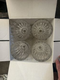 Mikasa Crystal Wine Glasses 