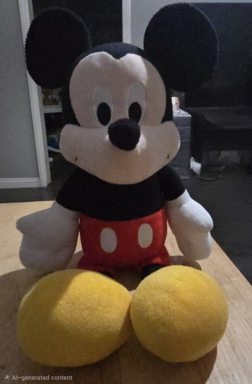 Disney Mickey Mouse plush 18"