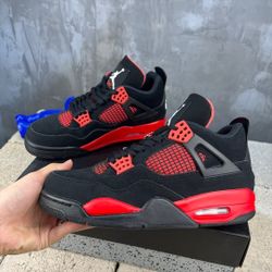 Jordan 4 red thunder size 4-13