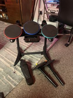 Guitar Hero Wii Drumset