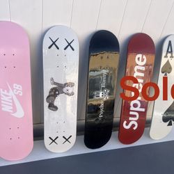 Custom skateboards 